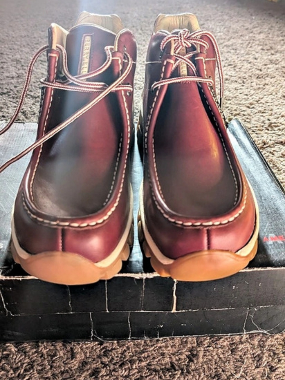 Perry Ellis Progress Boat Shoes Red US 12.